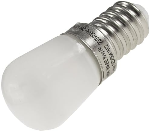 ChiliTec LED Lampe E14 Mini 23x51mm Kühlschrank 4W, 3000K Warmweiß | 399lm, 120° Abstrahlwinkel, Leuchtmittel für Lampen