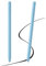 Lot de 2 stylets de rechange pour Samsung Galaxy Tab S6 Lite (EJ-PP610), Galaxy Tab S6 Lite S, sans Bluetooth (bleu angora)