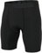 Niksa 1er Pack Herren Kompressionsshorts,Schnelltrocknendes Baselayer Unterhose Tights Kurz hochwertig, Schwarz L