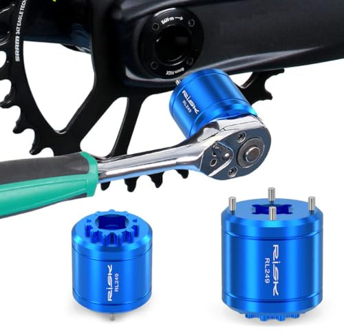 COONIUM Werkzeug zum Entfernen von Kurbelarmbolzenkappen für Shimano XTR M9100 und SRAM Dub Kurbelarmabsaugung
