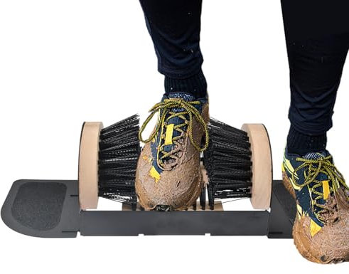 Spazzola per scarpe da esterno con raschietto per stivali - Spazzola per pulizia raschietto per scarpe da esterno | Spazzola per raschietto per la pulizia del fango dello stivale | Spazzola per la pul