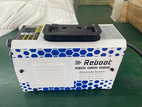 Reboot 160Amp Mini Welder,240V Stick/Lift TIG Portable ARC 2 in 1 Welding Machine,IGBT Inverter LCD Display Hot Start, Anti-Stick & Arc Force for DIY & Professional Use