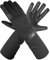 Leather Gardening Gloves For Women Men - Heavy Duty Work Gloves Men Women - Dexterity Gloves – Thorn Proof Safety Gloves garden gloves women Men mechanic gloves builders gloves (Black Long, Large)