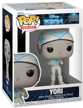 Funko POP! Movies: Tron 1982 - Yori | Official Sci-Fi Merch - Collectable Vinyl Figurine for Shelf Display - Birthday Gift Idea for Fans and Collectors