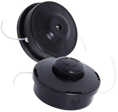 Szwaldaper Têtes de Coupe-Bordures universelles, tête de Bobine de Rechange Universelle for débroussailleuse à Essence, Compatible avec Les débroussailleuses M10x 1,25 (Lot de 2)