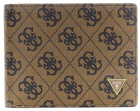 GUESS Leder Geldbörse Mito Billfold Coin Wallet Coffee braun