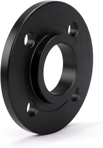 Für OPEL, für Vectra, für Adam, für Astra, für Corsa, für Combo, 2 Stück 3/5/8/10/12 mm Spurverbreiterung Adapter PCD 4x100 CB 56,6 4 Lug anschraubbare Distanzstücke(2pcs 10mm Black)