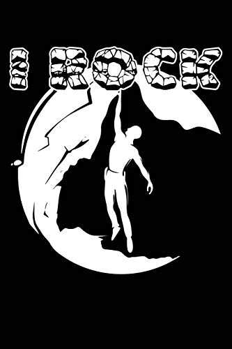 Klettern ist Leben: Notizbuch / Notizheft für Klettern Kletter-er Bouldern Bergsteigen A5 (6x9in) dotted Punktraster