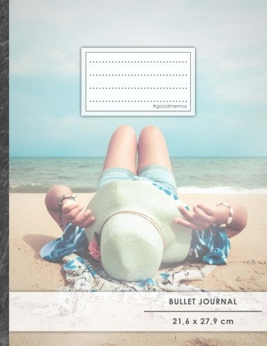 Bullet Journal • A4-Format, 100+ Seiten, Soft Cover, Register, „Pure Relaxation“ • Original #GoodMemos Dot Grid Notebook • Perfekt als Tagebuch, Zeichenbuch, Kalligraphie Buch