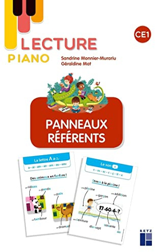 Lecture piano : Panneaux référents CE1