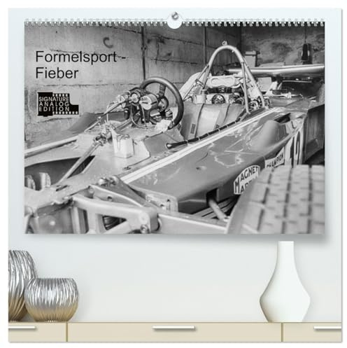 Formelsport - Fieber (hochwertiger Premium Wandkalender 2026 DIN A2 quer), Kunstdruck in Hochglanz: Formelrennsport der 70ger und 80ger hautnah (CALVENDO Sport)