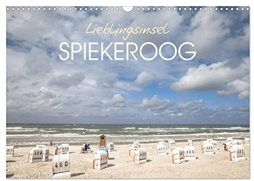 Lieblingsinsel Spiekeroog (Wandkalender 2026 DIN A3 quer), CALVENDO Monatskalender: Ein facettenreiches Inselporträt von eindringlicher Präsenz (CALVENDO Orte)