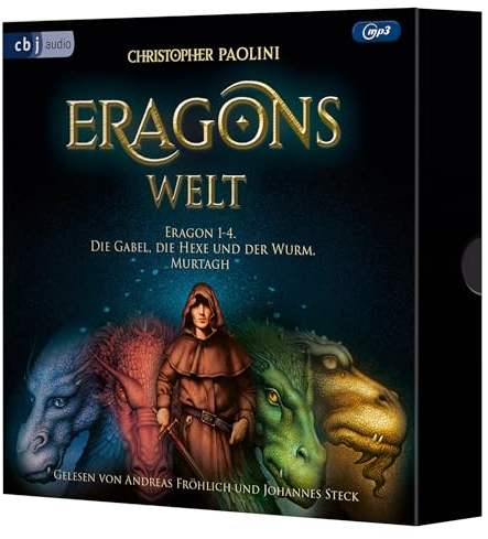 Eragons Welt - Das Vermächtnis der Drachenreiter - Der Auftrag des Ältesten - Die Weisheit des Feuers - Das Erbe der Macht - Die Gabel, die Hexe und der Wurm - Murtagh: Die große Hörbuch-Box -