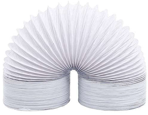 vidaXL Abluftschlauch Flexibel Klimaschlauch Flexschlauch Schlauch für Klimaanlage Trockner Abzugshaube Wäschetrockner PVC 6m 15cm