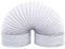 vidaXL Condotto di Ventilazione Flessibile Antideflagrante Tubo Scarico Vapore Aerazione Ricambi Condizionatore in PVC 6m 15 cm