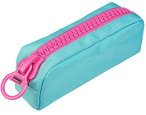 Idena 20100 - Faulenzer mit Riesenzipper, türkis
