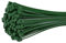 Fix&Easy Kabelbinder 3,6x300mm Grün passend zu RAL 6002 Laubgrün 75 Stück UV- und Wetterbeständig Set für Garten Blätterzaun Blickschutz Drahtzaun Pflanzstäbe Rankstäbe Sichtschutz Zaun Zaunblende