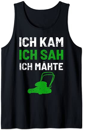 Rasentraktor Rasenmäher Mähen Rasen Tank Top
