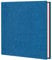 AIOR Selbstklebende 10x15 Fotoalbum Einkleben und zum Selbstgestalten Groß Leinen Fotoalben mit 40 Weißen Seiten, Hochzeit Jahrestag Geburtstag Geschenke, Blau (33x32cm)