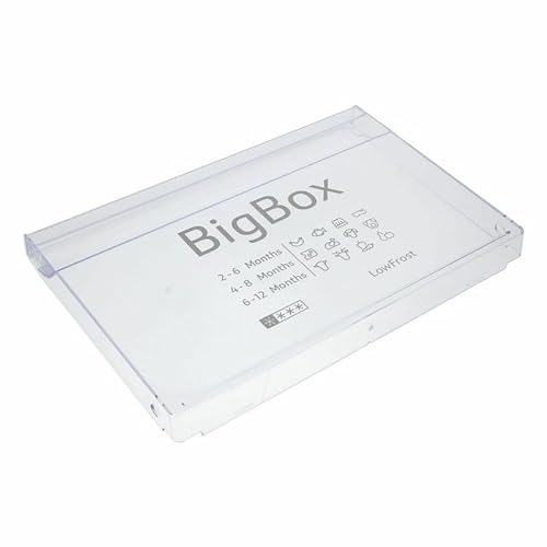 LUTH Premium Profi Parts Kompatibel mit Neff Blende mitte für Bigbox Gefrierschublade 11013064 in Kühlschrank