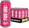 𝐏𝐖𝐑-𝐁𝐑𝐔 Diablo Cherry 12 Pack Big Can Energy Drink with High Caffeine, Taurine and Vitamins - 12 x 500ml Cans