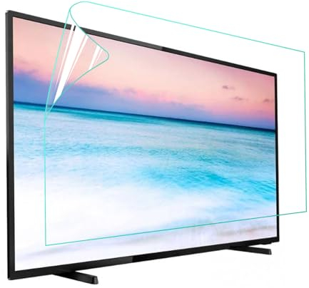 KELUNIS 65-75 Zoll TV Screen Protector, Filtern Sie Blaulichtblendung, Kratzfestigkeit Und Augenbelastung Heraus, Outdoor/Indoor Schutz Blue Light UV Blocking Protector,70inch