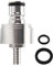 MRbrew Stainless Steel Carbonation Cap, Ball Lock Keg Post 5/16'' Beer Line Nipple Barb & CO2 Coupling for Soda Drink, PET Bottles Counter Pressure Bottle Filling Cap with Gasket & O-Rings