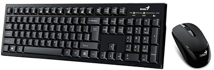 GENIUS Teclado + ratón WIR. KM-8101 Black IT