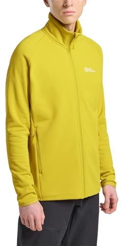 Jack Wolfskin Herren Baiselberg Fz M Fleece-Jacke, Chartreuse, 3XL EU