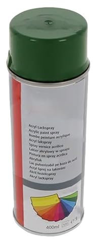 Genérico Pintura acrílica para tractor verde antiguo. Aerosol maquinaría 400 ml
