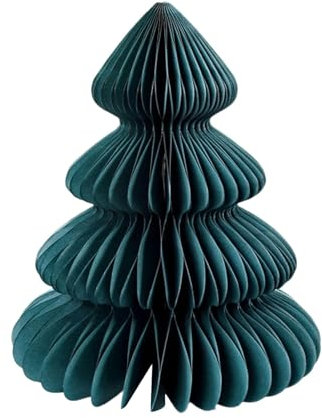 Opilroyn Albero di Natale in Carta con Motivo a d'Ape - Decorazione da tavola Tridimensionale e centrotavola a d'Ape Decorazioni Natalizie Colorate per tavola, per Feste e Decorazioni per l