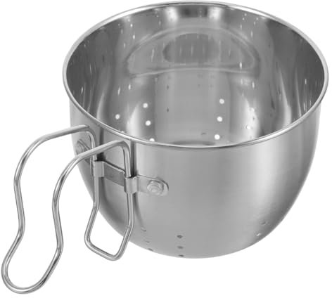 Cabilock Cesta Coladora de Fregadero de Cocina Escurridor Inoxidable Colador de Drenaje Compacto y Práctico para Uso Cocina 1 Pieza