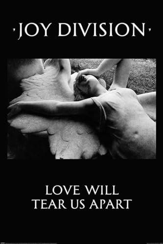Joy Division Maxi-Poster Love Will Tear Us Apart – laminiert
