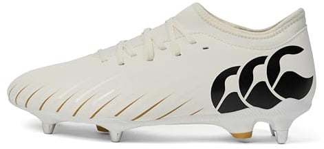 Canterbury Unisex Adult Speed Falcon Team Rugby Boot, White, 11