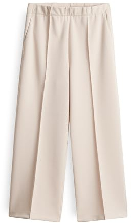 someday Damen Culotte | CURILO LINE Wide Culotte aus weichem Sweat Natural Glaze, 40