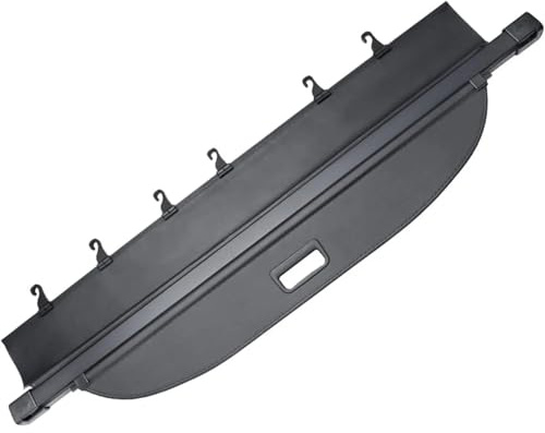 BIISVM Kofferraumabdeckung Ausziehbar Für Peugeot 5008 2017-2023 Kofferraumvorhangabdeckung Organizer Gepäckträgerpartition Shelter Shield Shade Fracht Privatsphäre Lagerung