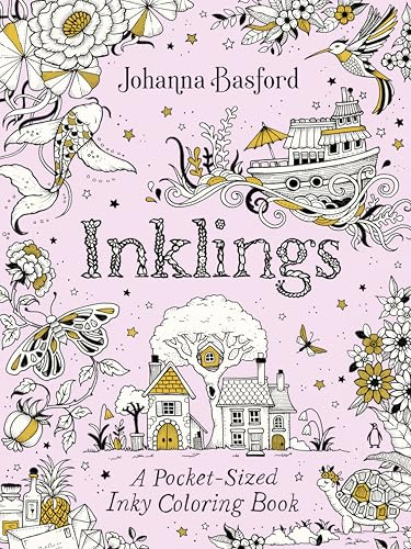 Inklings: A Pocket-Sized Inky Coloring Book