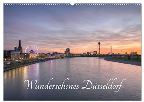 Wunderschönes Düsseldorf (Wandkalender 2026 DIN A2 quer), CALVENDO Monatskalender: Erleben Sie die Schönheit und Einzigartigkeit der Landeshauptstadt Nordrhein-Westfalens. (CALVENDO Orte)
