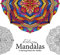 Relaxing Mandalas - Mandala Coloring Book for adults: 40 professional hand-drawn mandalas for advanced coloring | high-quality authentic mandalas, ... one mandala per sheet, brilliant white paper