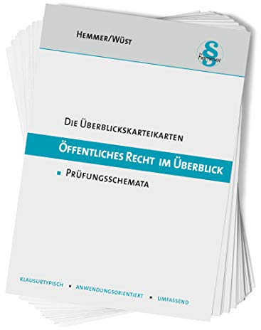 Karteikarten Öffentliches Recht im Überblick