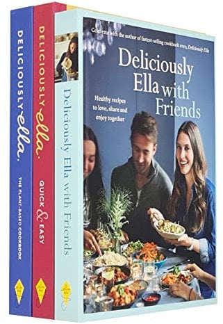 Ella Mills Woodward Collection 3 Books Set (Deliciously Ella with Friends, Deliciously Ella Quick & Easy, Deliciously Ella The Plant-Based Cookbook)