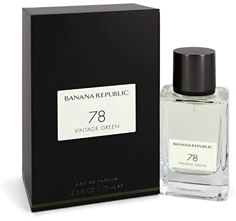 BANANA REPUBLIC Unisex Fragrance For Her and For Him 78 Vintage Green Eau De Parfum (EDP), 75 ml (Pack of 1)