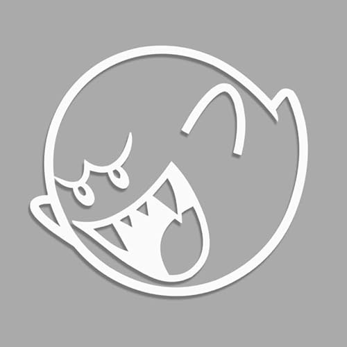 Decus Shop Boo Mario Kart L 0018 (weiß) // Sticker OEM JDM Style Aufkleber