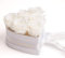 ROSEMARIE SCHULZ Heidelberg Seni Seviyorum Hediye Rosenherzherz Infinity Rosenbox in Herzform konservierte Rosen Geschenk für Frauen (Seni Seviyorum, Weiß)