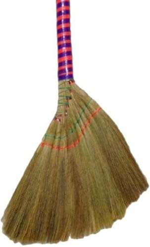 2 Pieces Vietnamese Soft Fan (Straw) Broom, 40 Inch