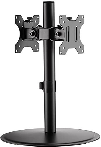 Techly 361186 Braccio da scrivania per 2 Monitor da 17 a 32 Nero