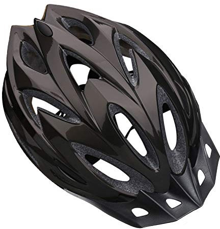Shinmax Casco Bici Uomo Donna con Visiera Parasole Staccabile, Protezione di Sicurezza per Ciclismo Leggero, MTB, Taglia Regolabile per Adulti