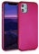 kwmobile Case kompatibel mit Apple iPhone 11 Hülle - Schutzhülle aus Silikon metallisch schimmernd - Handyhülle Metallic Pink