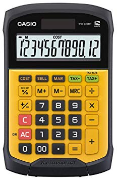 Casio WM-320MT-BOITE, Gelb, Schwarz