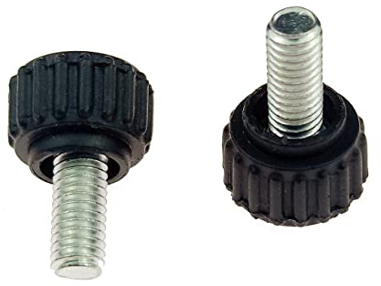 20-Piece M6 Thumbscrews Threaded Knurled Thumbscrew Grip Knobs Thumb Screw for Machinery Latche with Storage Case (M6 x12)¡